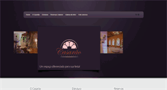 Desktop Screenshot of casaraorecepcoes.com.br